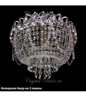 Люстра хрустальная Катерина Ажур Люстра хрустальная Катерина Ажур