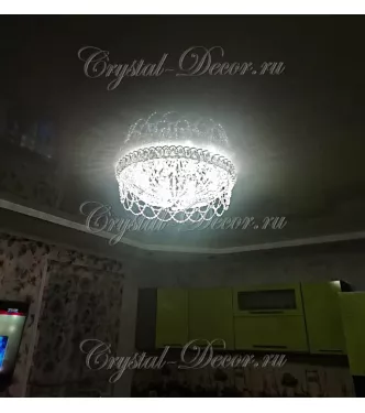 Люстра Ажур Водоворот в интерьере